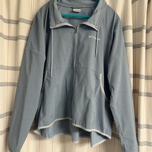 Columbia Lightweight Grey/Blue Women's Jacket